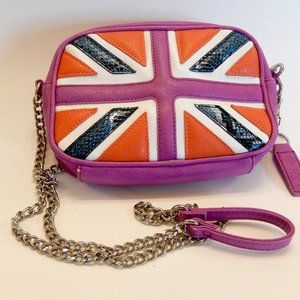 Twiggy British Flag Purse